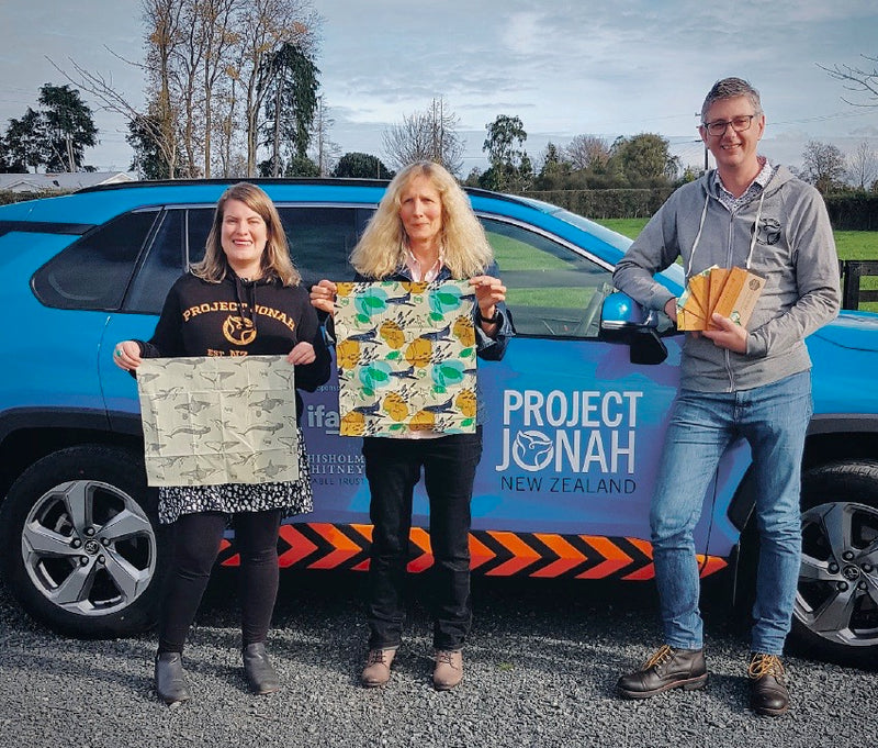 Honeywrap is partnering with Project Jonah for Plastic Free July!