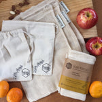 Honeywrap Five Pack Organic Cotton Produce & Bulk Bin Bags