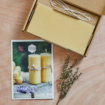 Honeywrap Create Your Own Beeswax Rolled Candle Kit